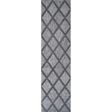 Salines Diamond Trellis Indoor/outdoor Area Rug